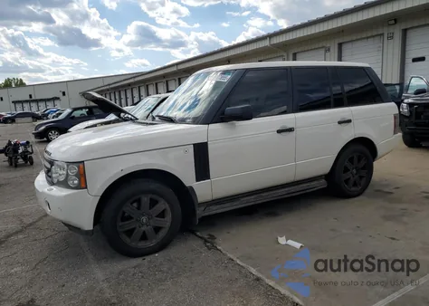 2008 Land Rover Range Rover Hse from USA, damaged, VIN SALMF15498A289167